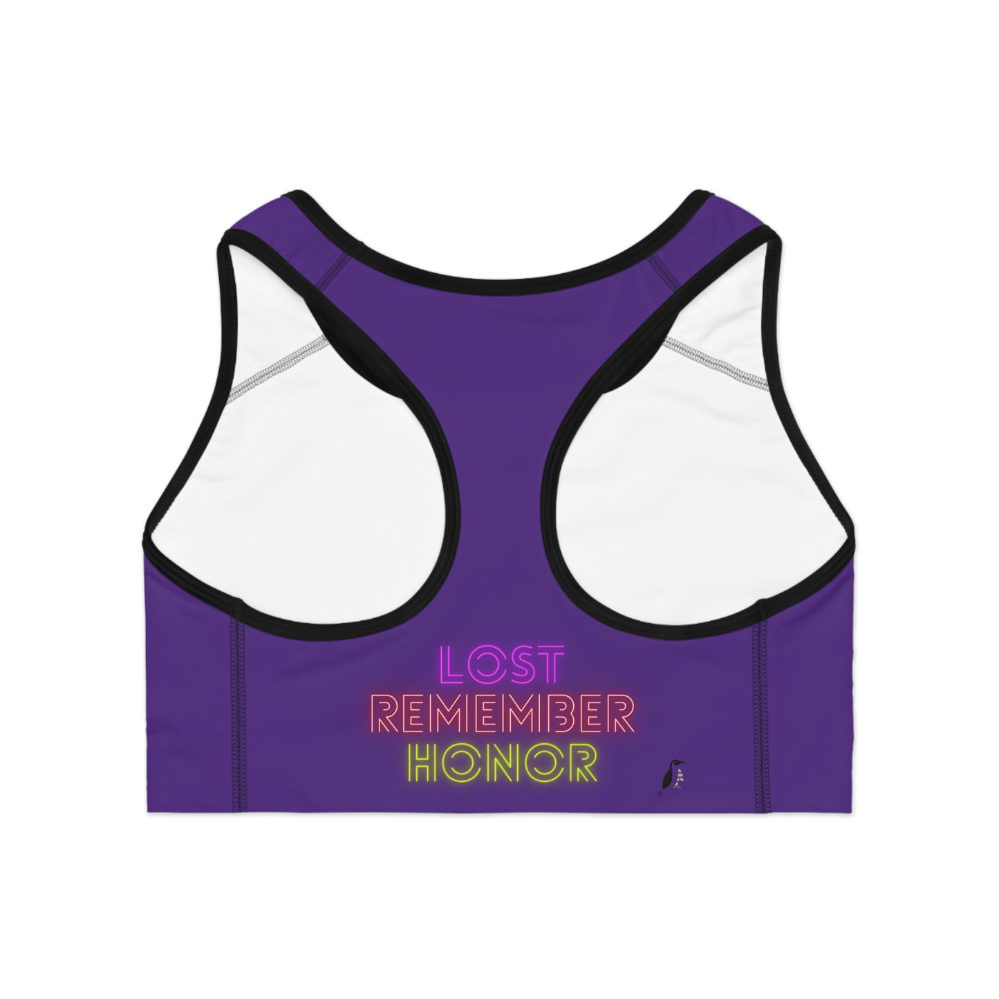 Sports Bra: Music Purple