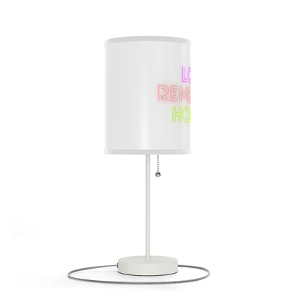 Lamp on a Stand, US|CA plug: Lost Remember Honor White 