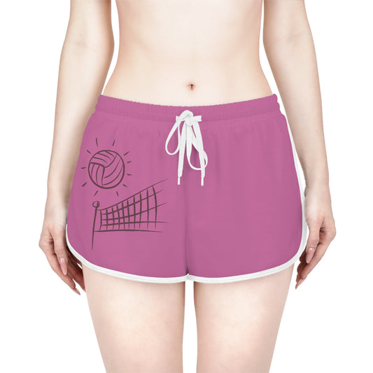 Women's Relaxed Shorts: Volleyball Lite Pink