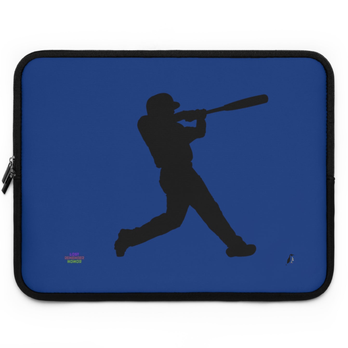 Laptop Sleeve: Baseball Dark Blue