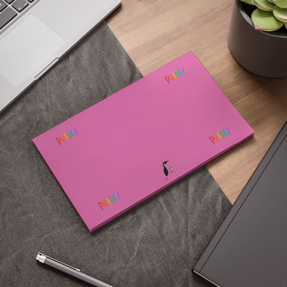 Post-it® Note Pads: LGBTQ Pride Lite Pink