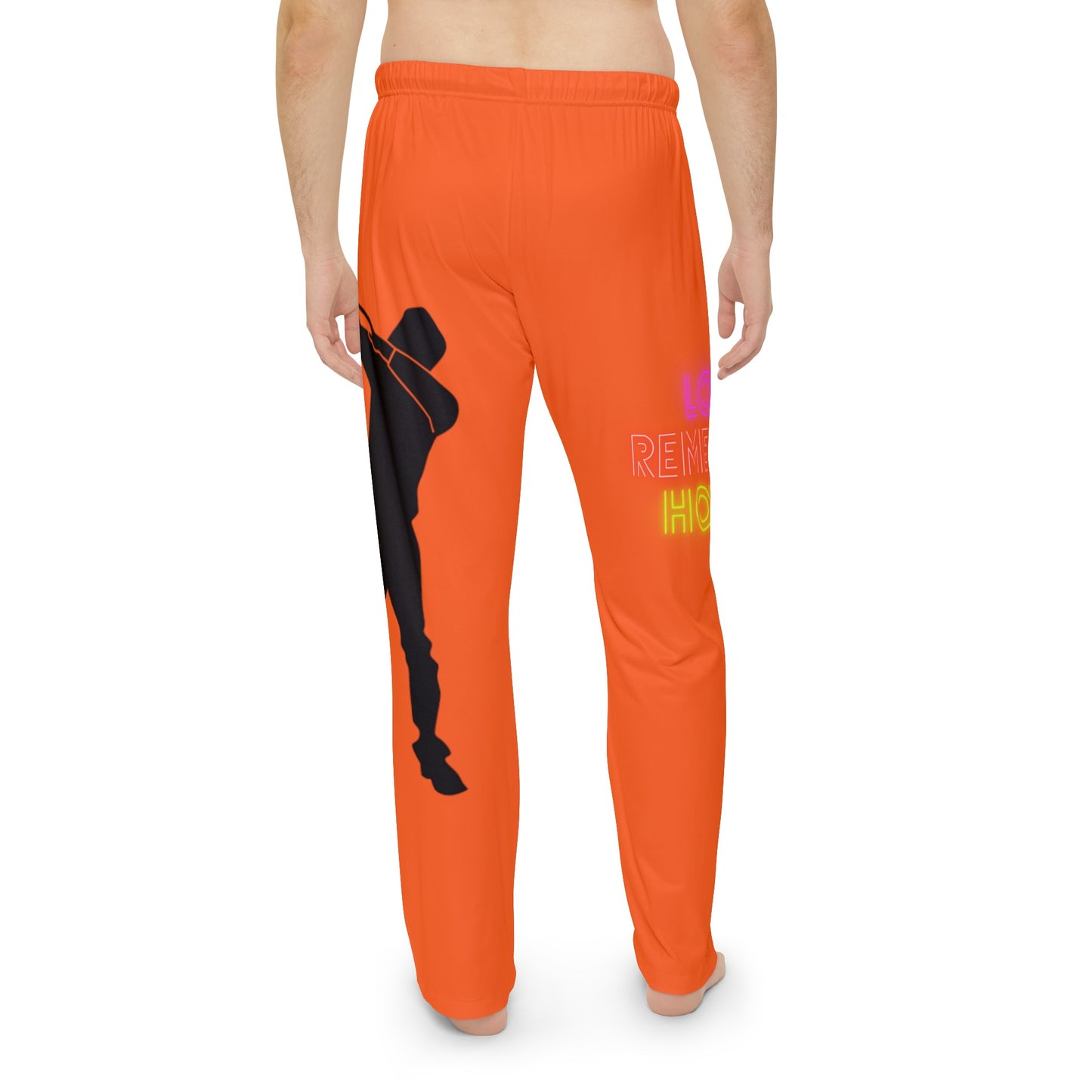 Men's Pajama Pants: Dance Orange