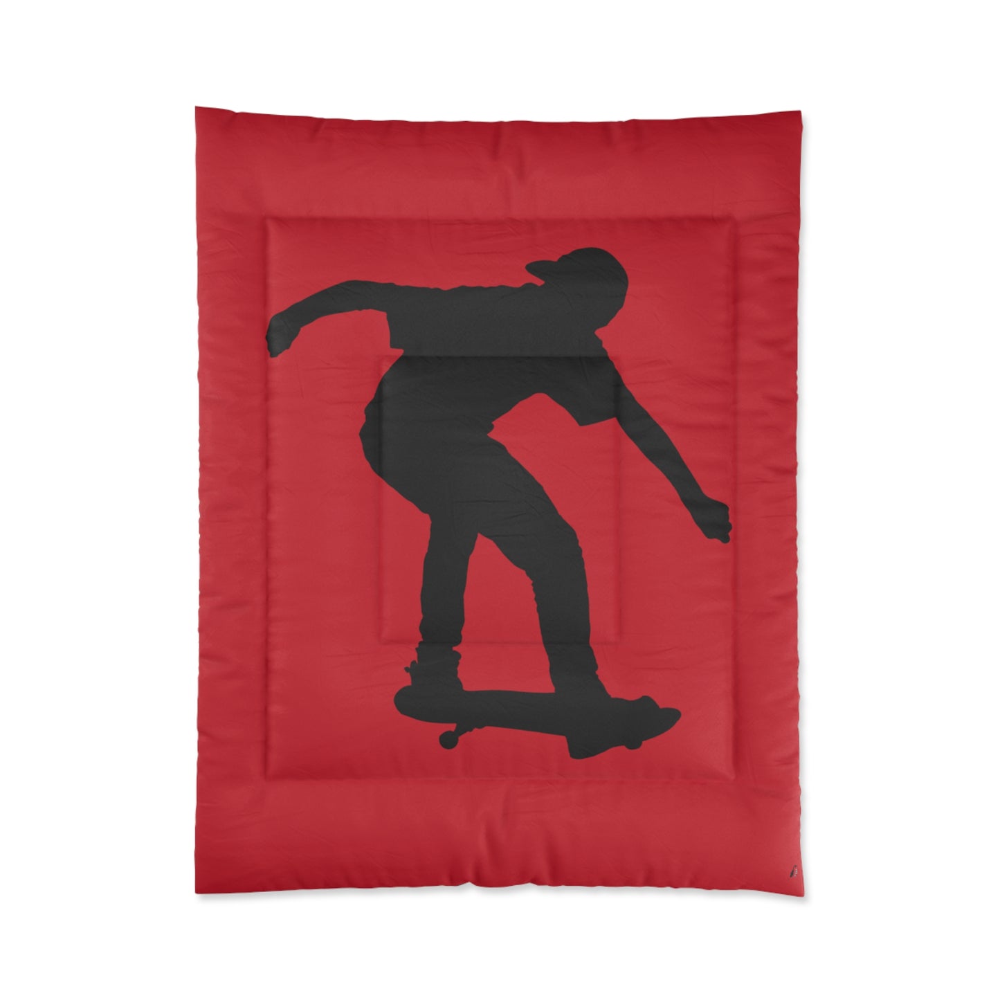 Comforter: Skateboarding Dark Red