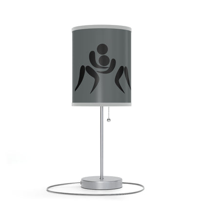 Lamp on a Stand, US|CA plug: Wrestling Dark Grey