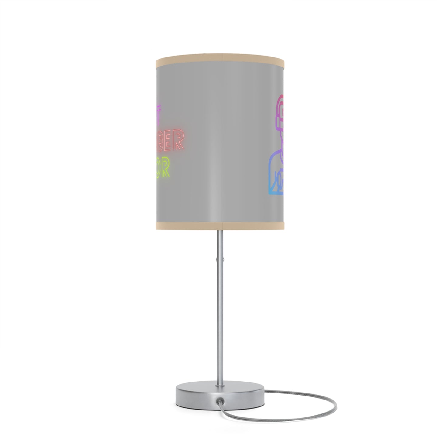 Lamp on a Stand, US|CA plug: Gaming Lite Grey