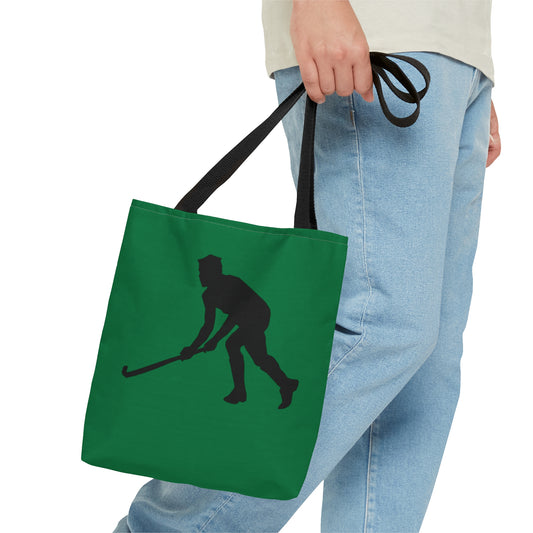 Tote Bag: Hockey Dark Green