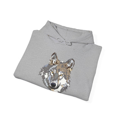 Heavy Blend™ Hooded Sweatshirt: Wolves #1