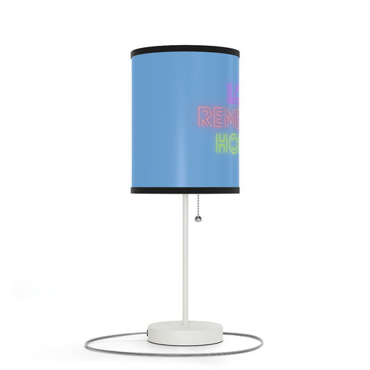 Lamp on a Stand, US|CA plug: Lost Remember Honor Lite Blue