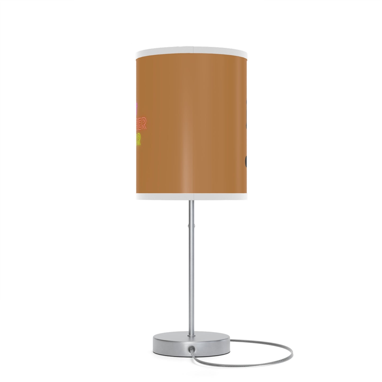 Lamp on a Stand, US|CA plug: Soccer Lite Brown