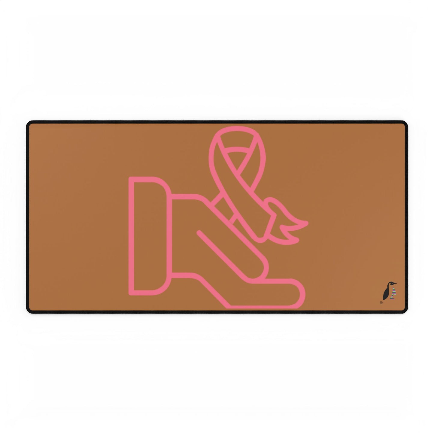 Desk Mats: Fight Cancer Lite Brown