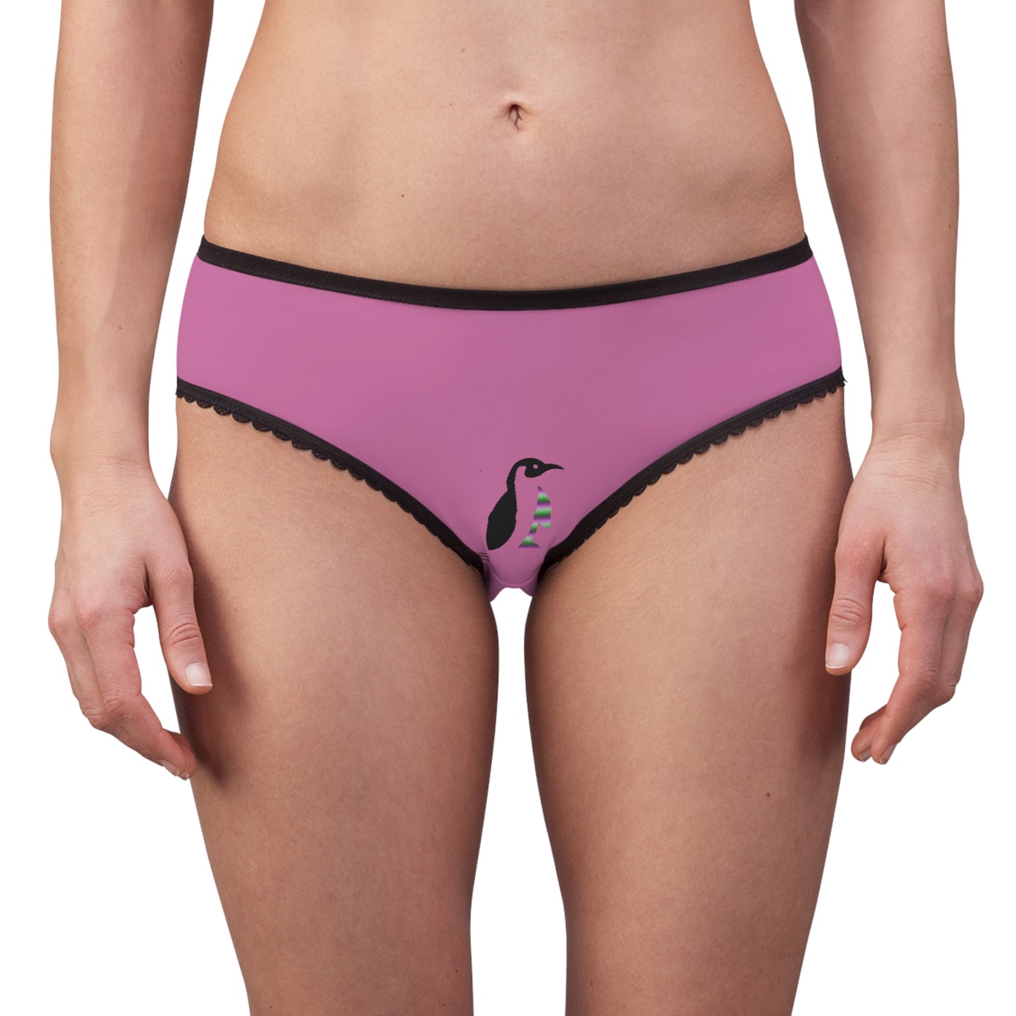 Women's Briefs: Wolves Lite Pink