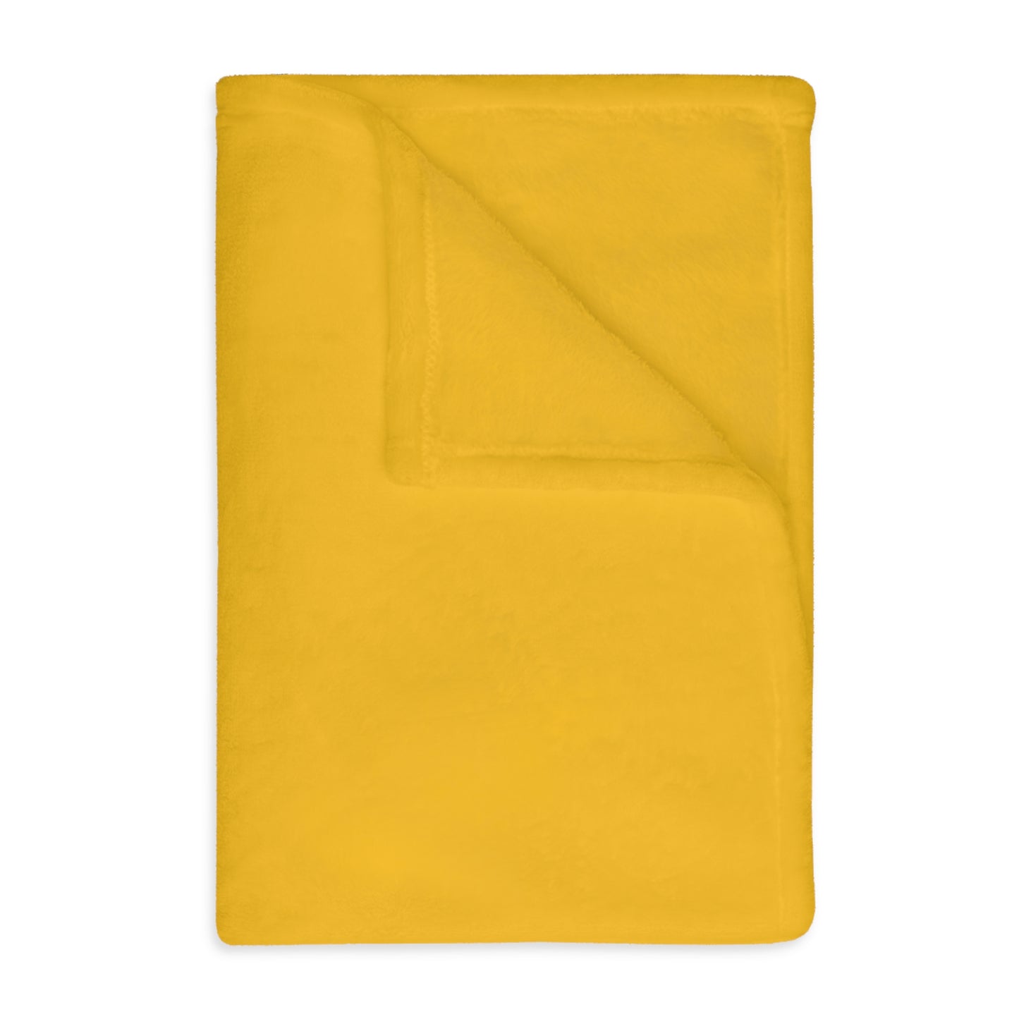 Velveteen Minky Blanket (Two-sided print): Dance Yellow