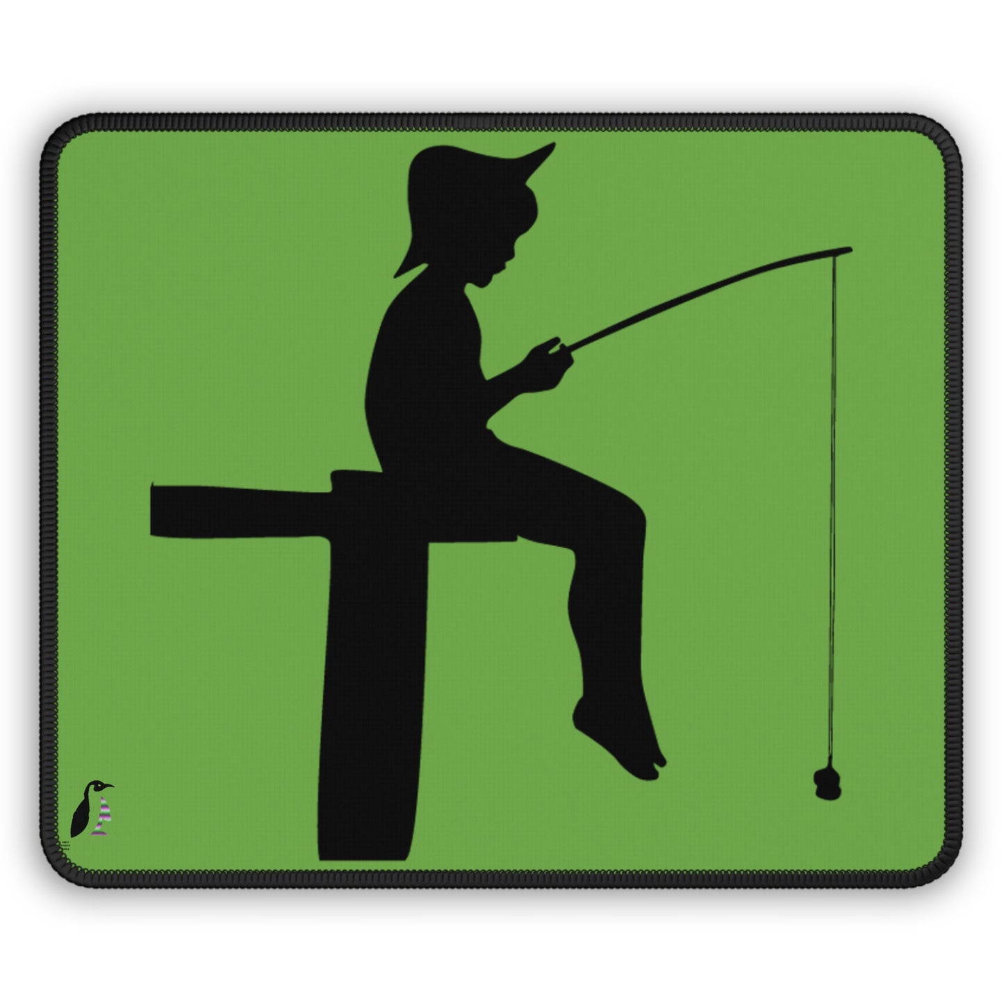 Gaming Mouse Pad: Fishing Green