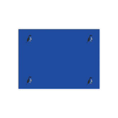 Post-it® Note Pads: Crazy Penguin World Logo Dark Blue