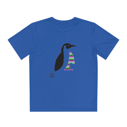 Youth Competitor Tee #2: Crazy Penguin World Logo