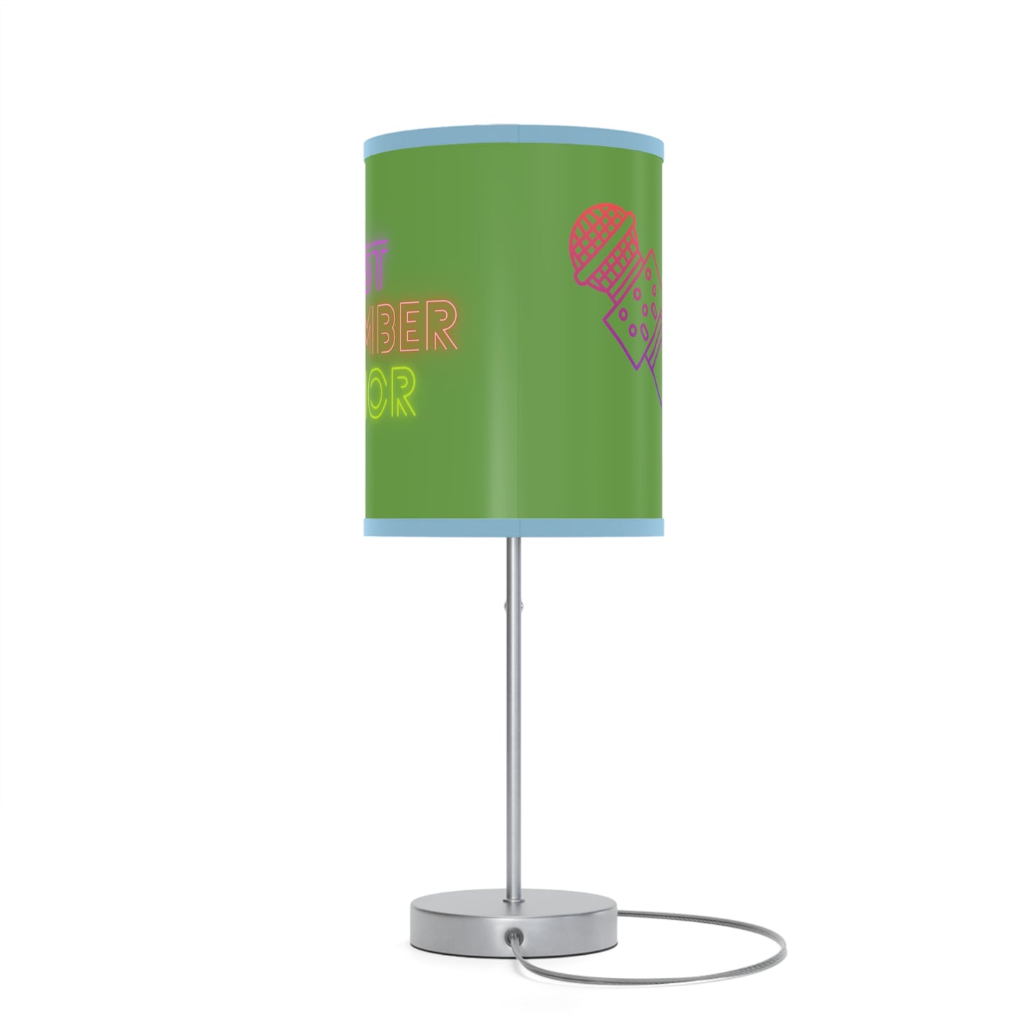 Lamp on a Stand, US|CA plug: Music Green