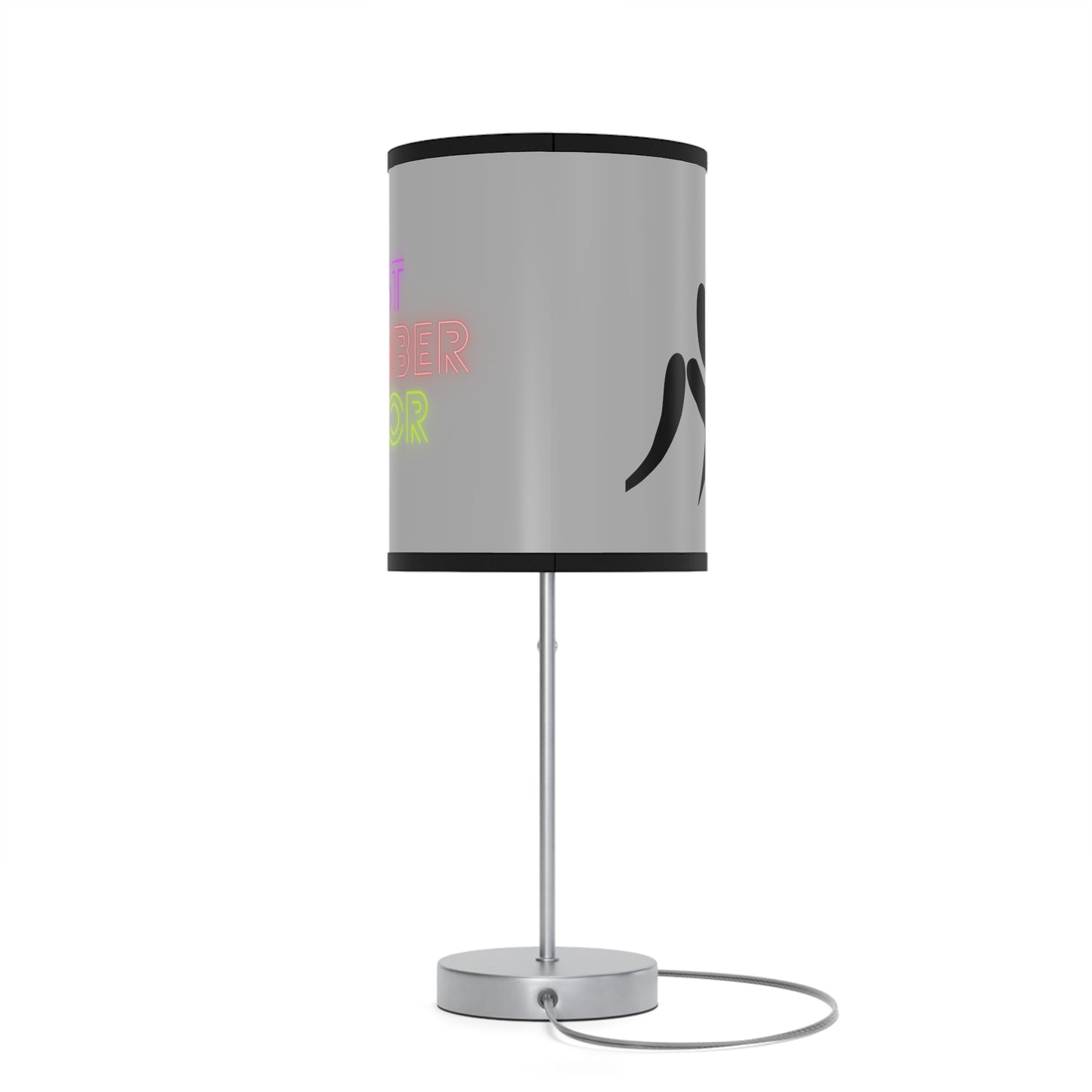 Lamp on a Stand, US|CA plug: Wrestling Lite Grey