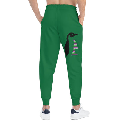 Athletic Joggers: Lost Remember Honor Dark Green