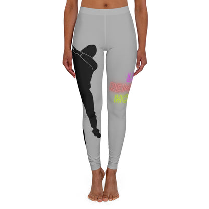 Women's Spandex Leggings: Dance Lite Grey