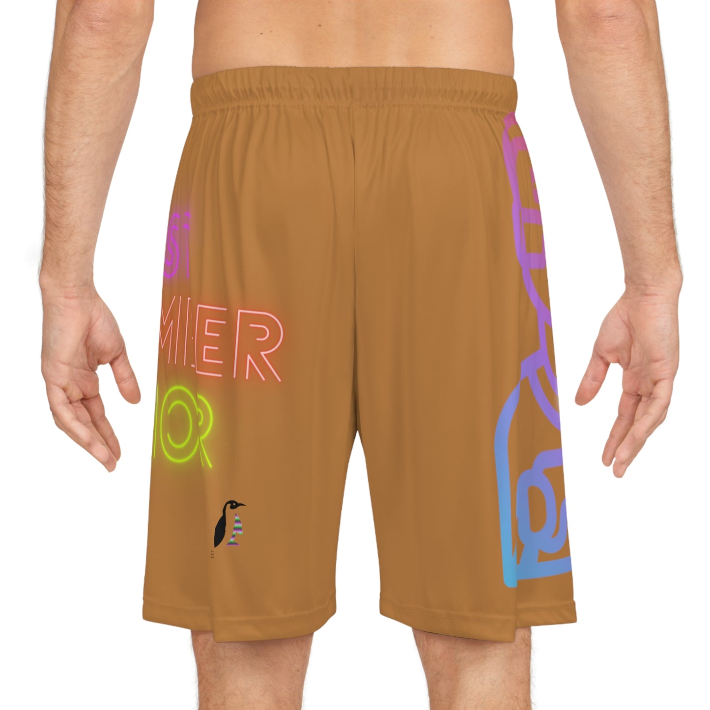 Basketball Shorts: Gaming Lite Brown