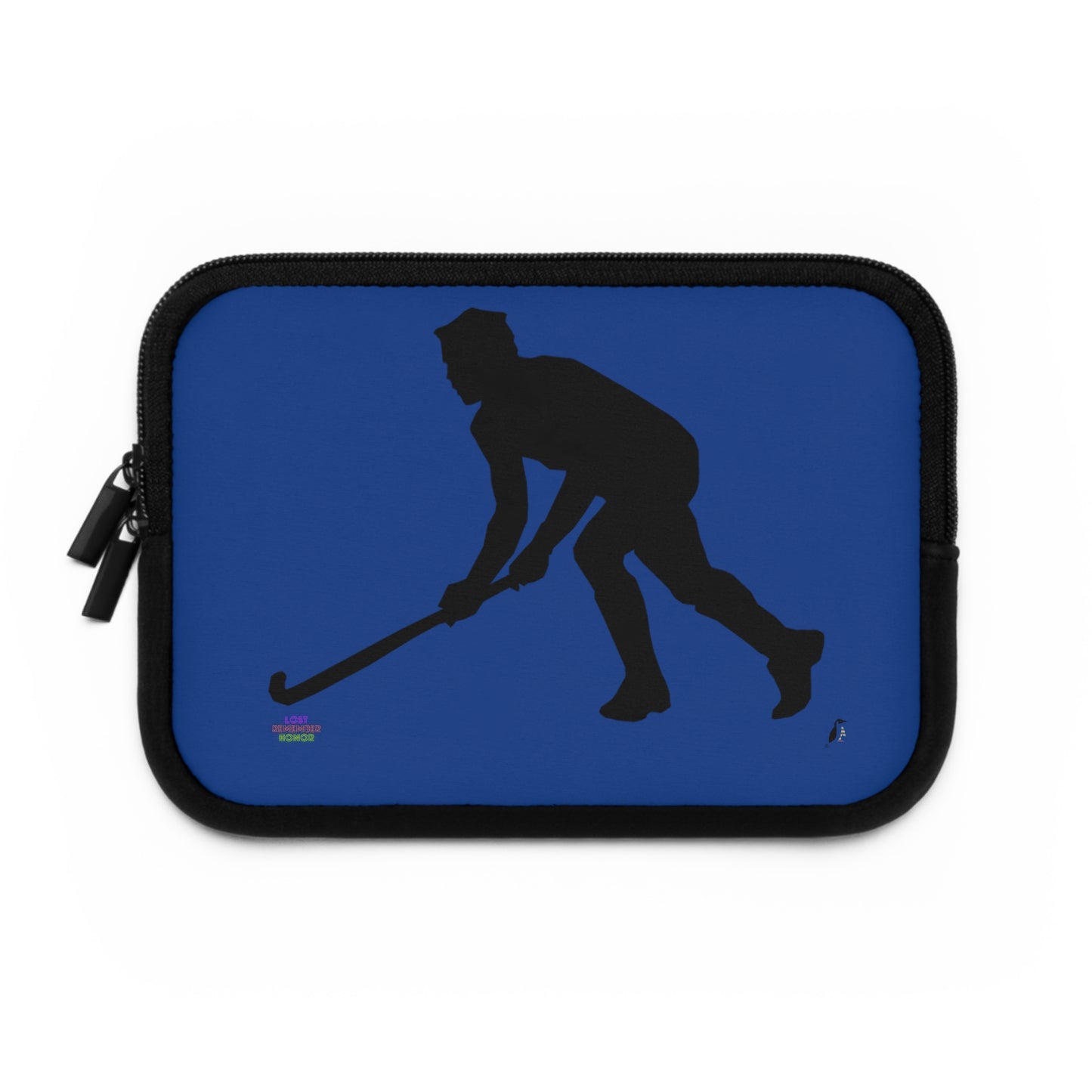 Laptop Sleeve: Hockey Dark Blue