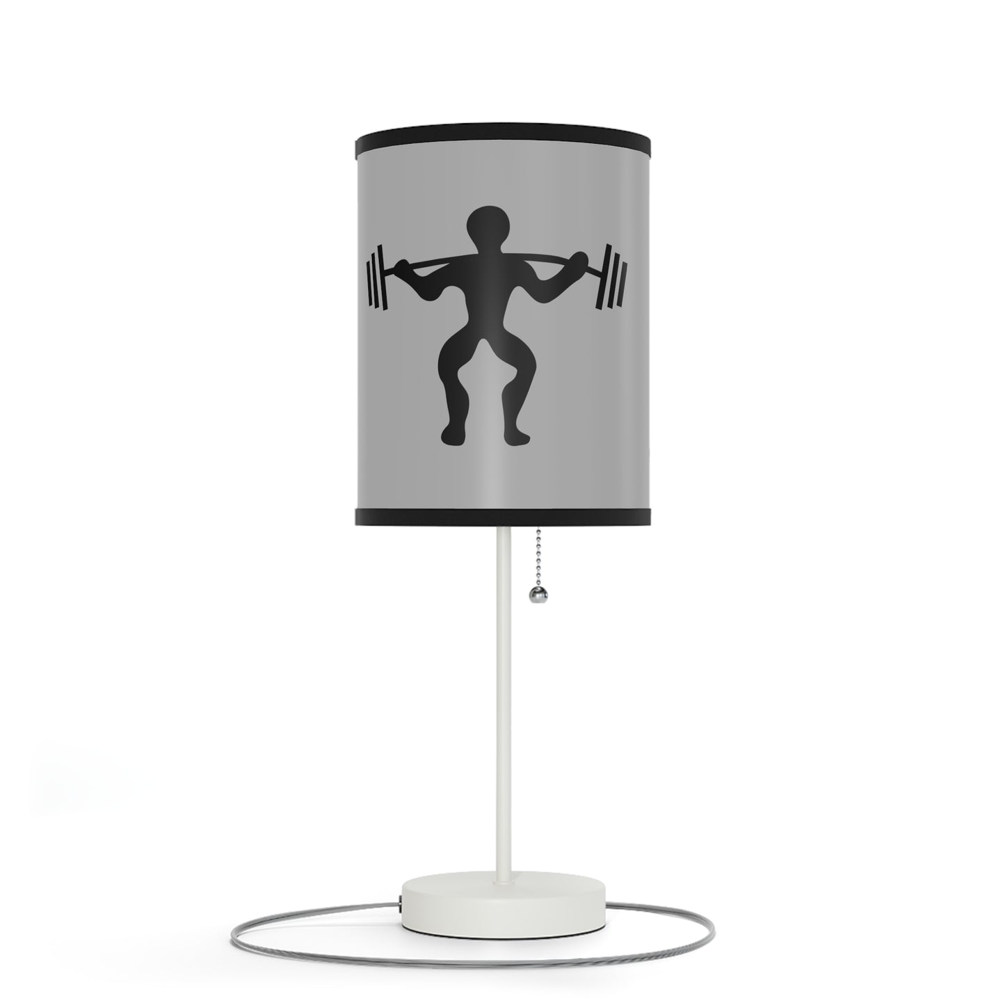 Lamp on a Stand, US|CA plug: Weightlifting Lite Grey