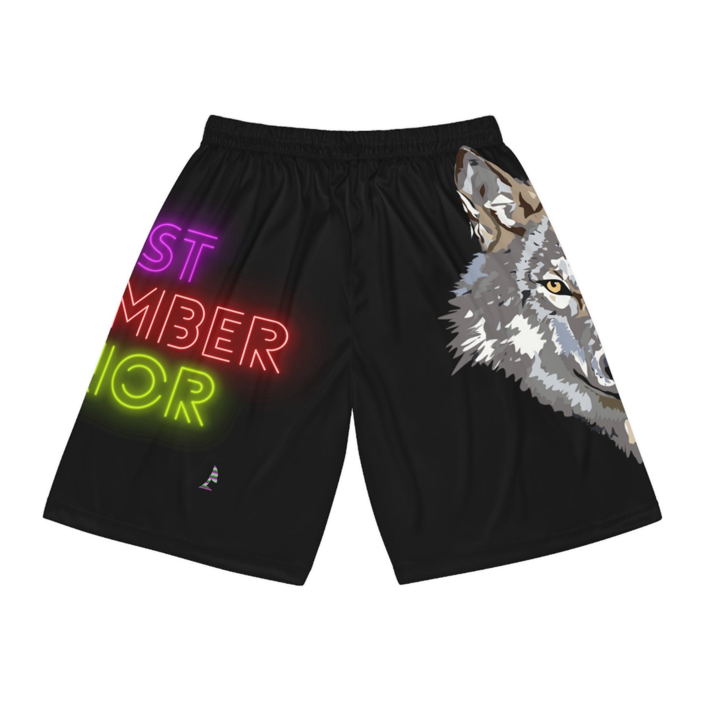 Basketball Shorts: Wolves Black