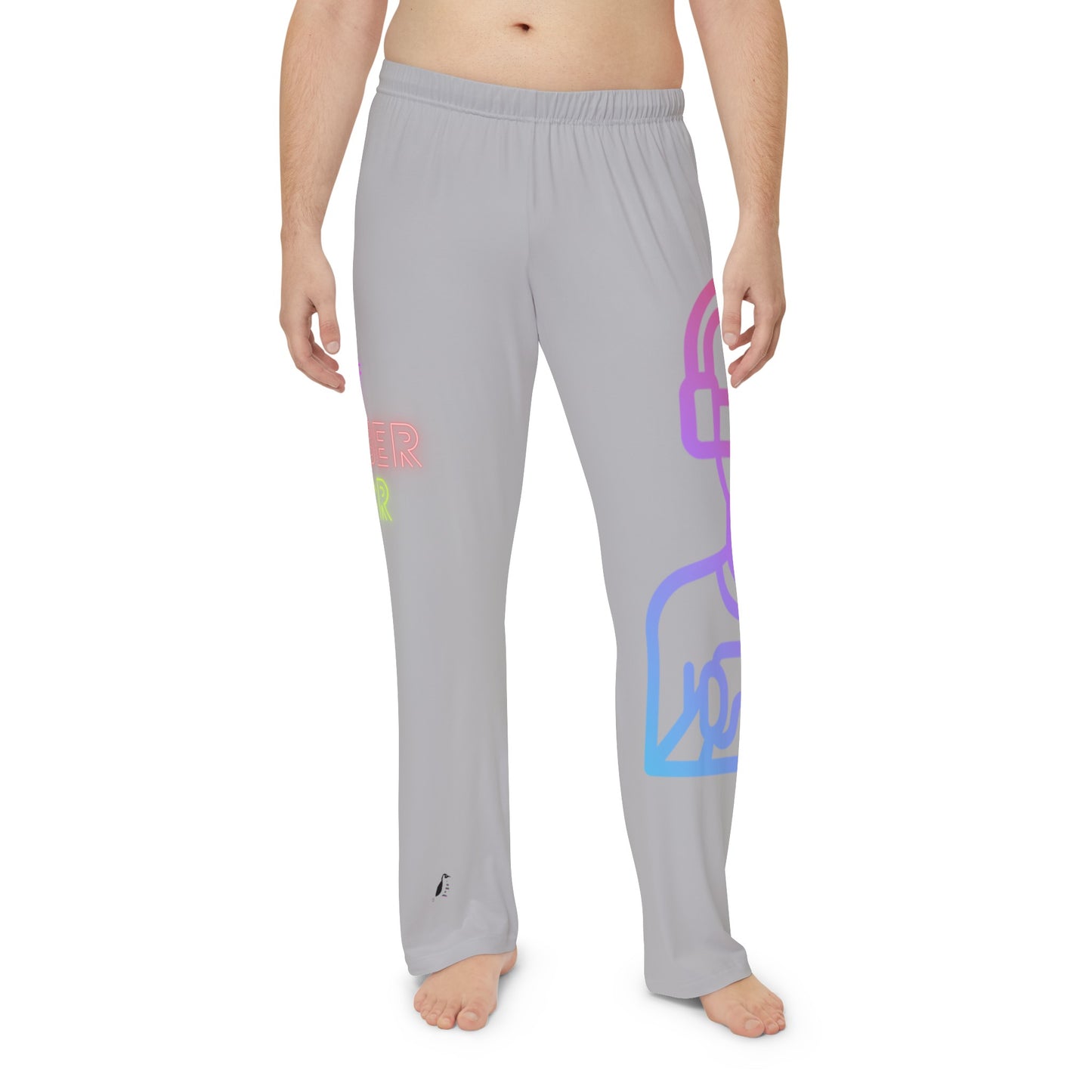 Men's Pajama Pants: Gaming Lite Grey