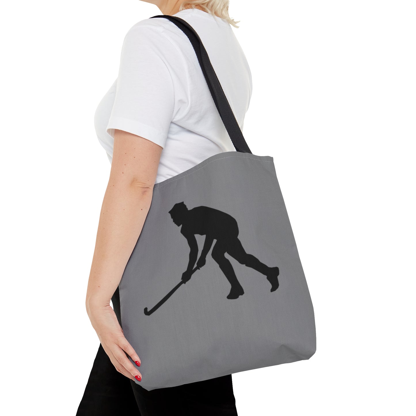 Tote Bag: Hockey Grey