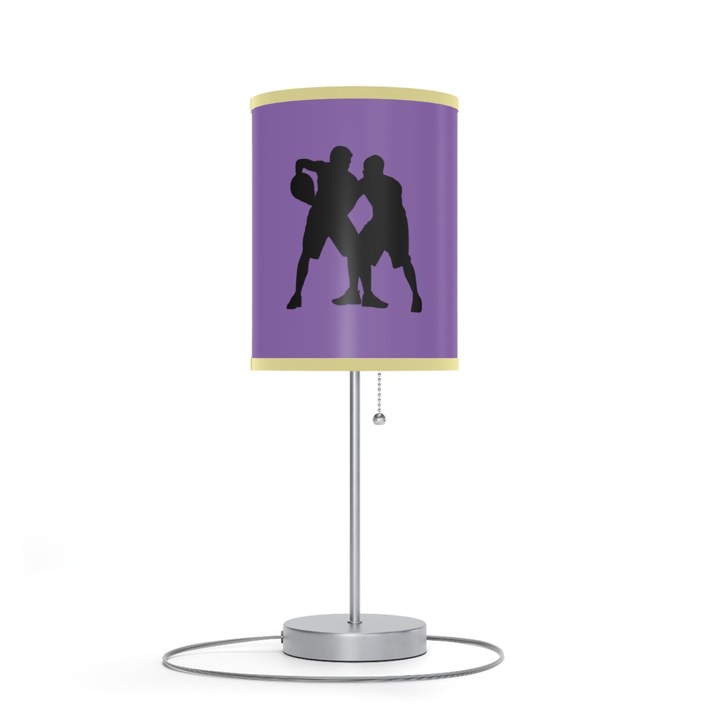 Lamp on a Stand, US|CA plug: Basketball Lite Purple