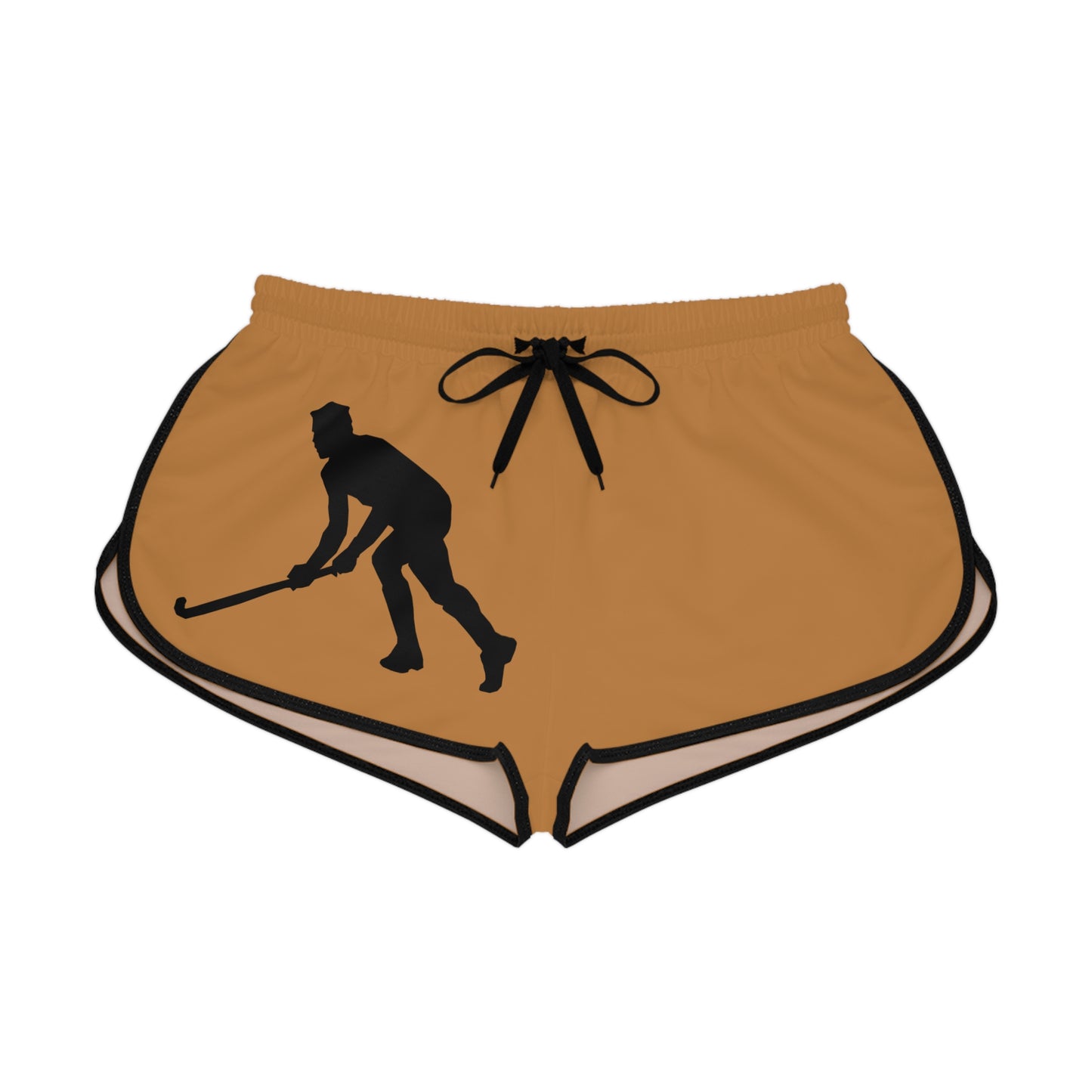 Women's Relaxed Shorts: Hockey Lite Brown