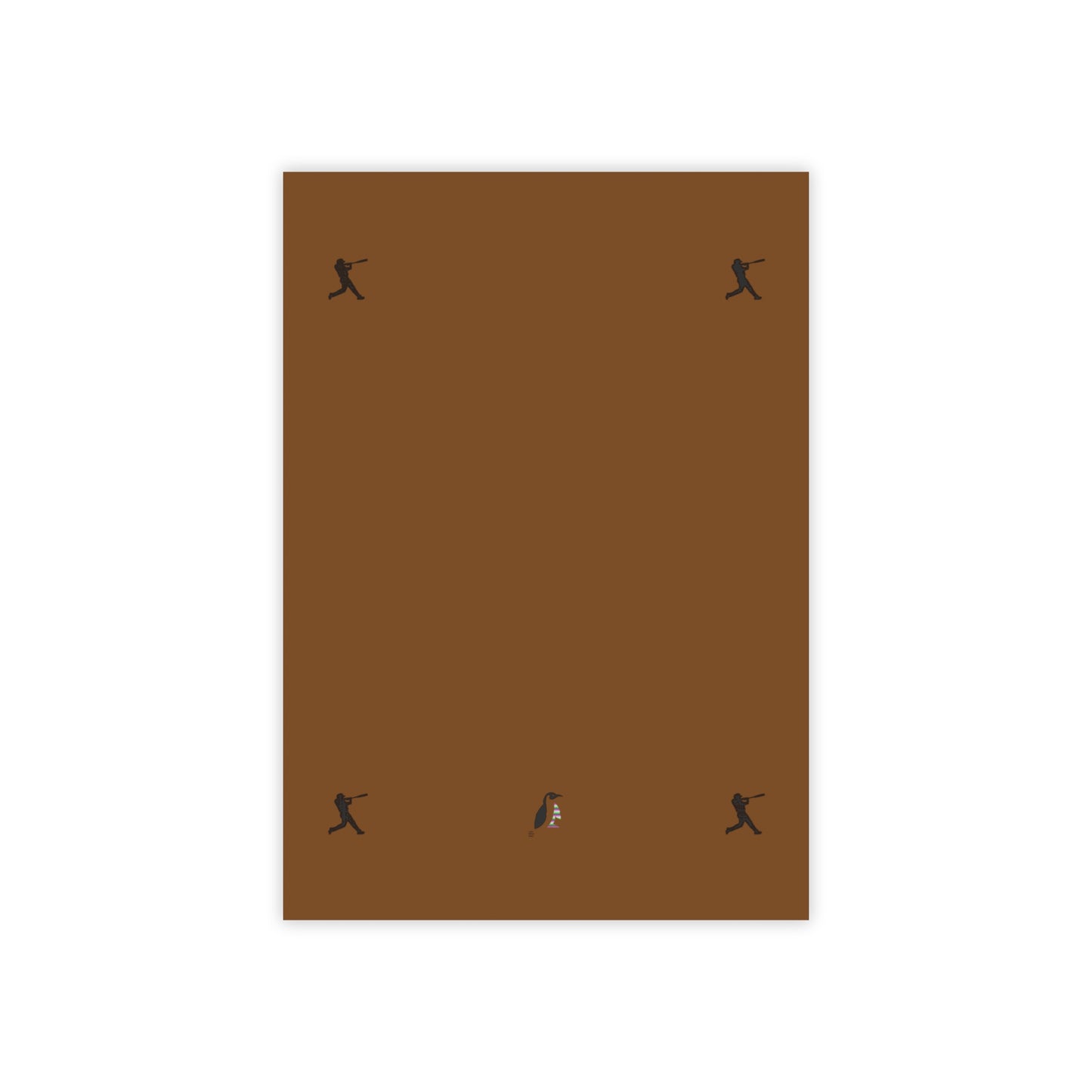 Post-it® Note Pads: Baseball Brown