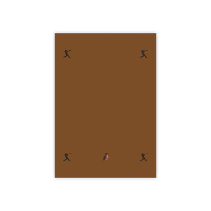 Post-it® Note Pads: Baseball Brown