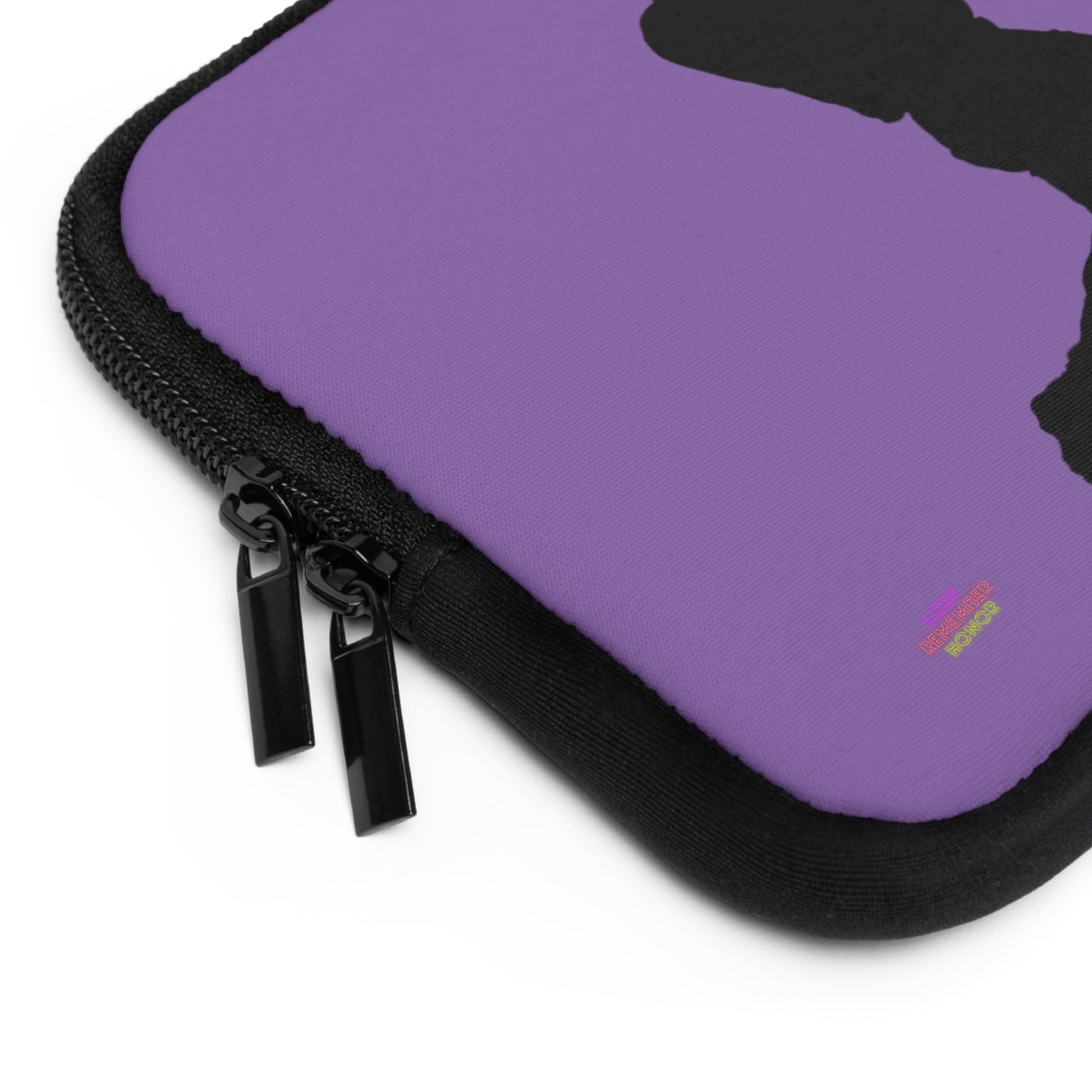 Laptop Sleeve: Baseball Lite Purple