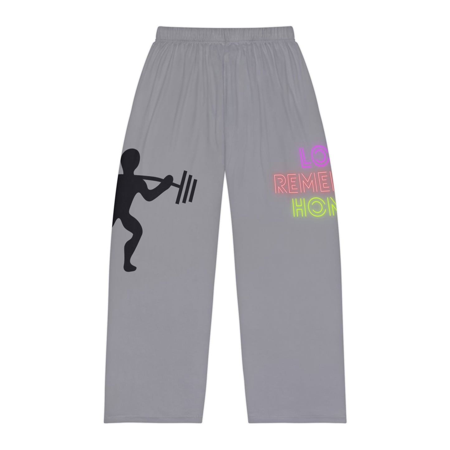 Men's Pajama Pants: Weightlifting Grey