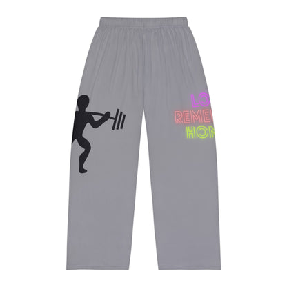 Men's Pajama Pants: Weightlifting Grey