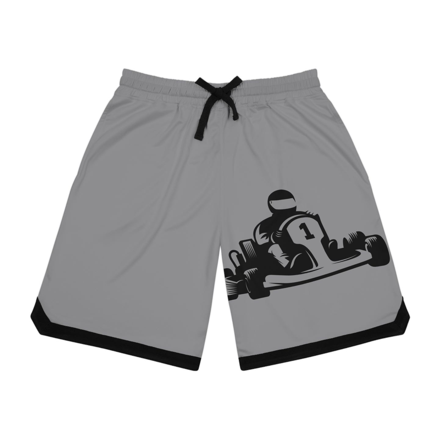 Basketball Rib Shorts: Racing Grey