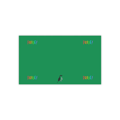 Post-it® Note Pads: LGBTQ Pride Dark Green