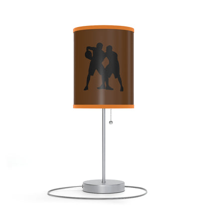 Lamp on a Stand, US|CA plug: Basketball Brown