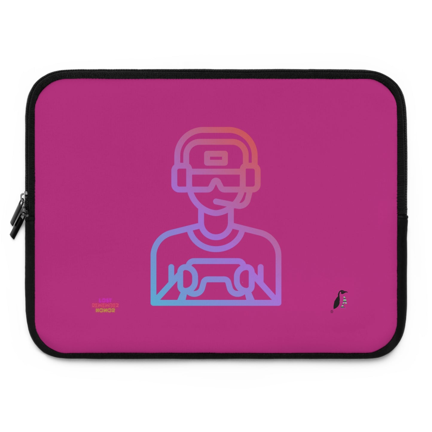 Laptop Sleeve: Gaming Pink