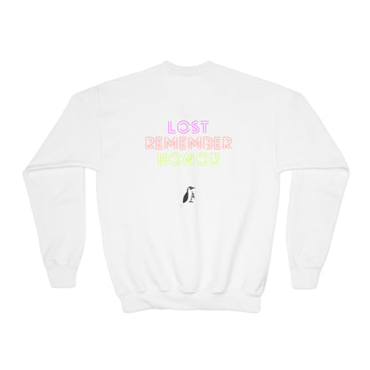 Youth Crewneck Sweatshirt: LGBTQ Pride 