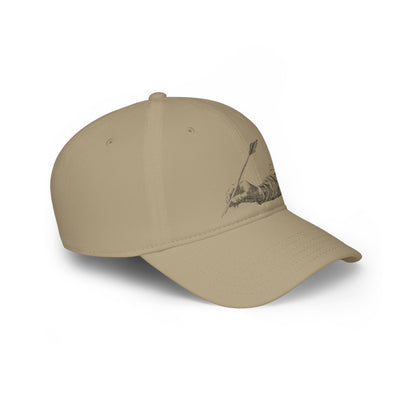 Low Profile Baseball Cap: Writing