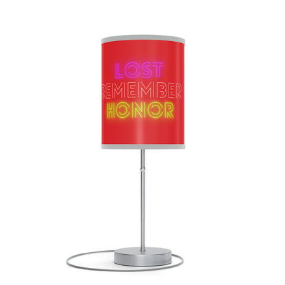 Lamp on a Stand, US|CA plug: Lost Remember Honor Red 