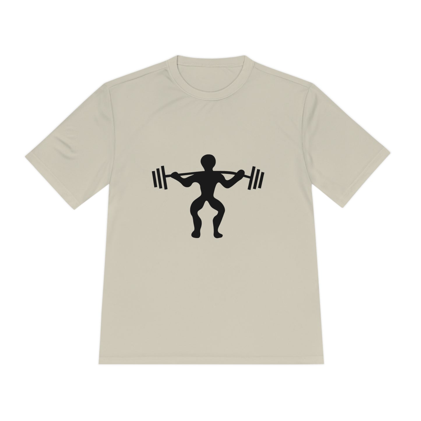 Moisture Wicking Tee: Weightlifting #1