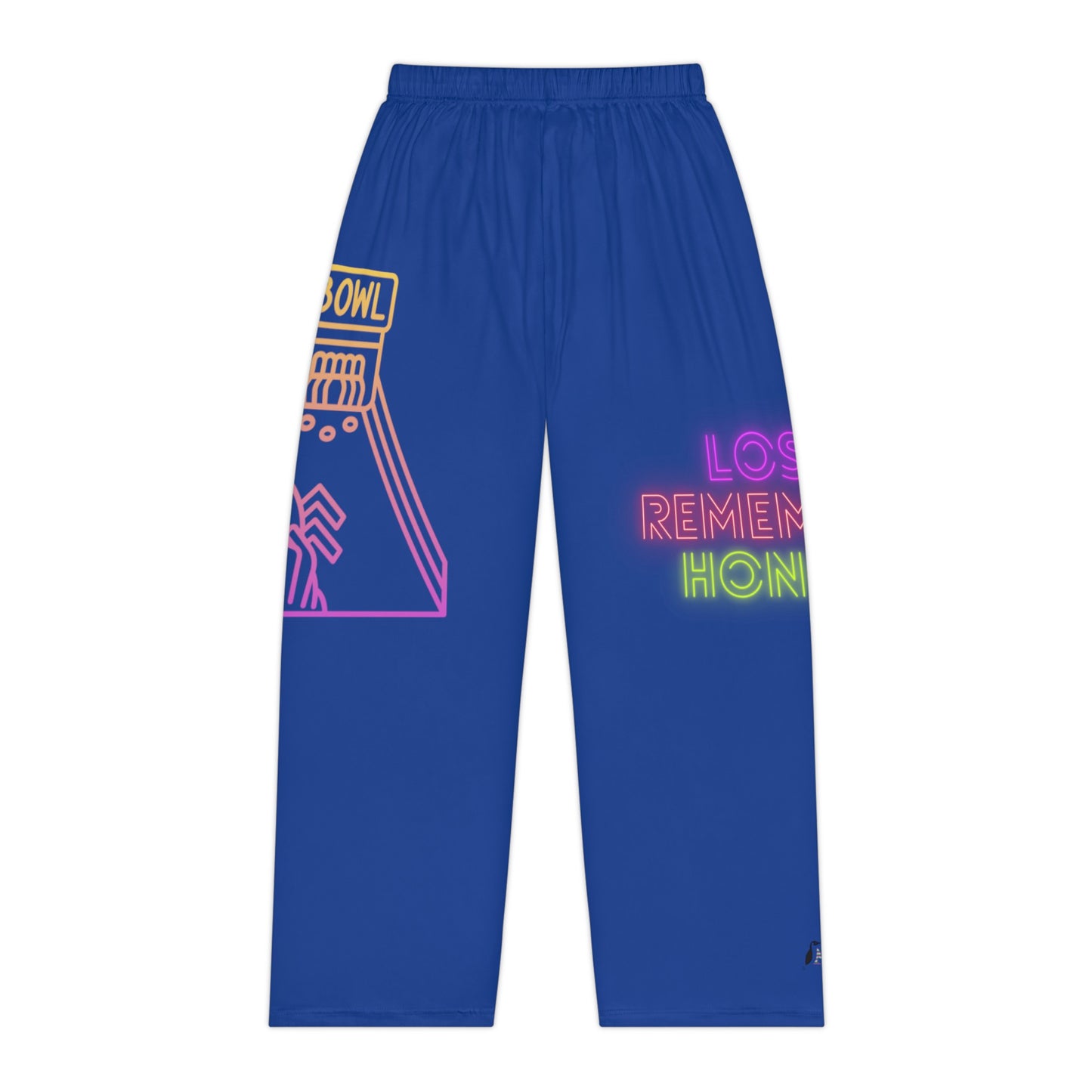 Pambabaeng Pajama Pants: Bowling Dark Blue 