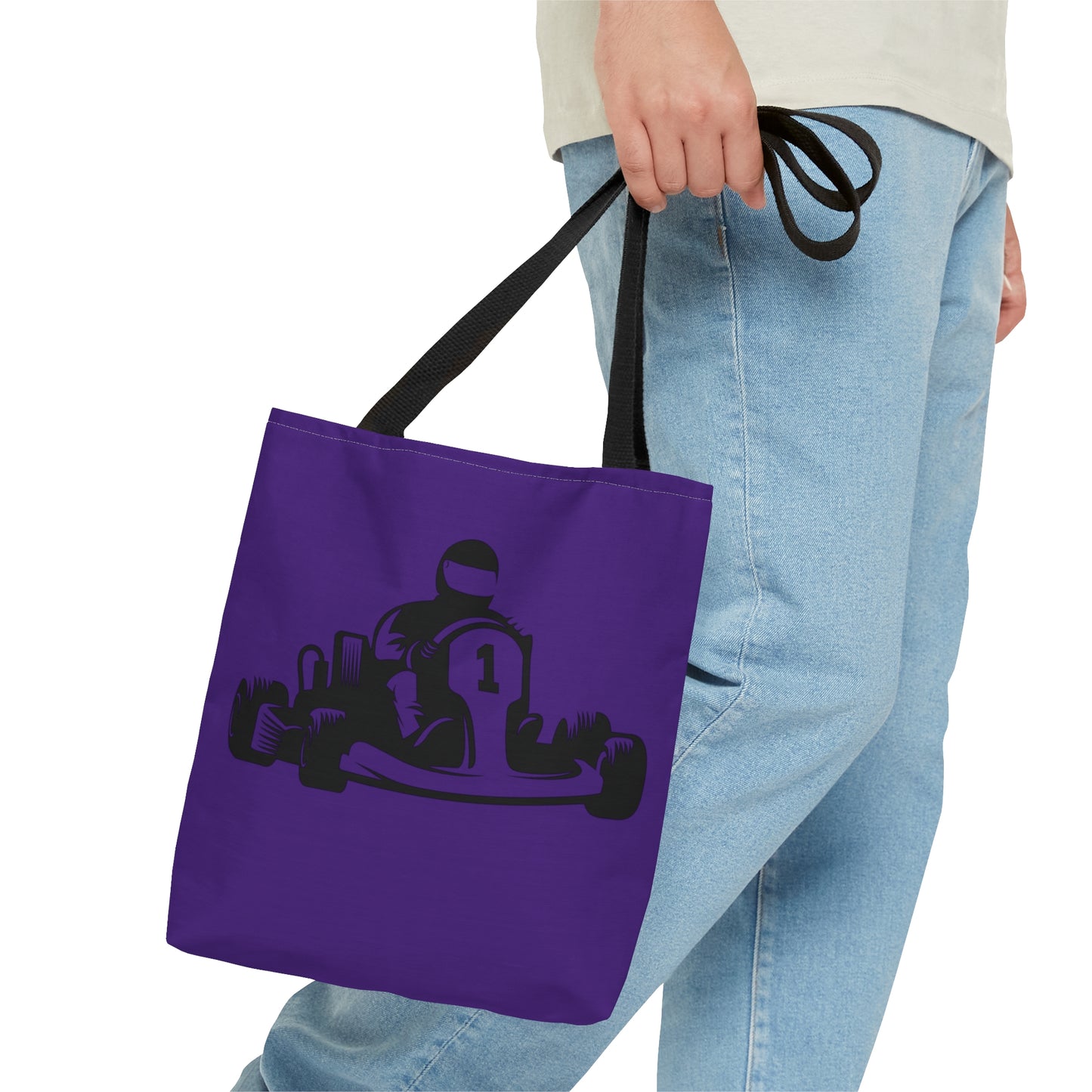 Tote Bag: Racing Purple