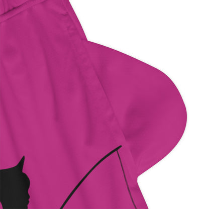 Basketball Rib Shorts: Fishing Pink