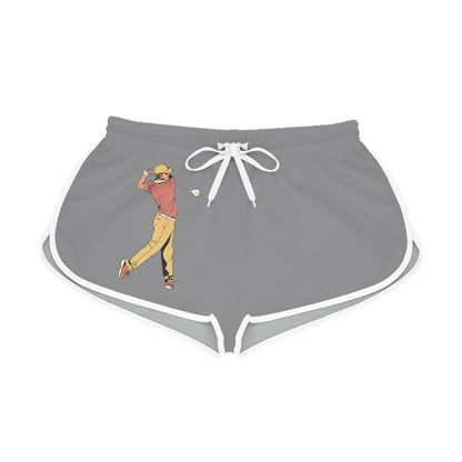 Women's Relaxed Shorts: Golf Grey