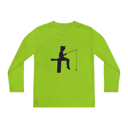 Youth Long Sleeve Competitor Tee: Fishing