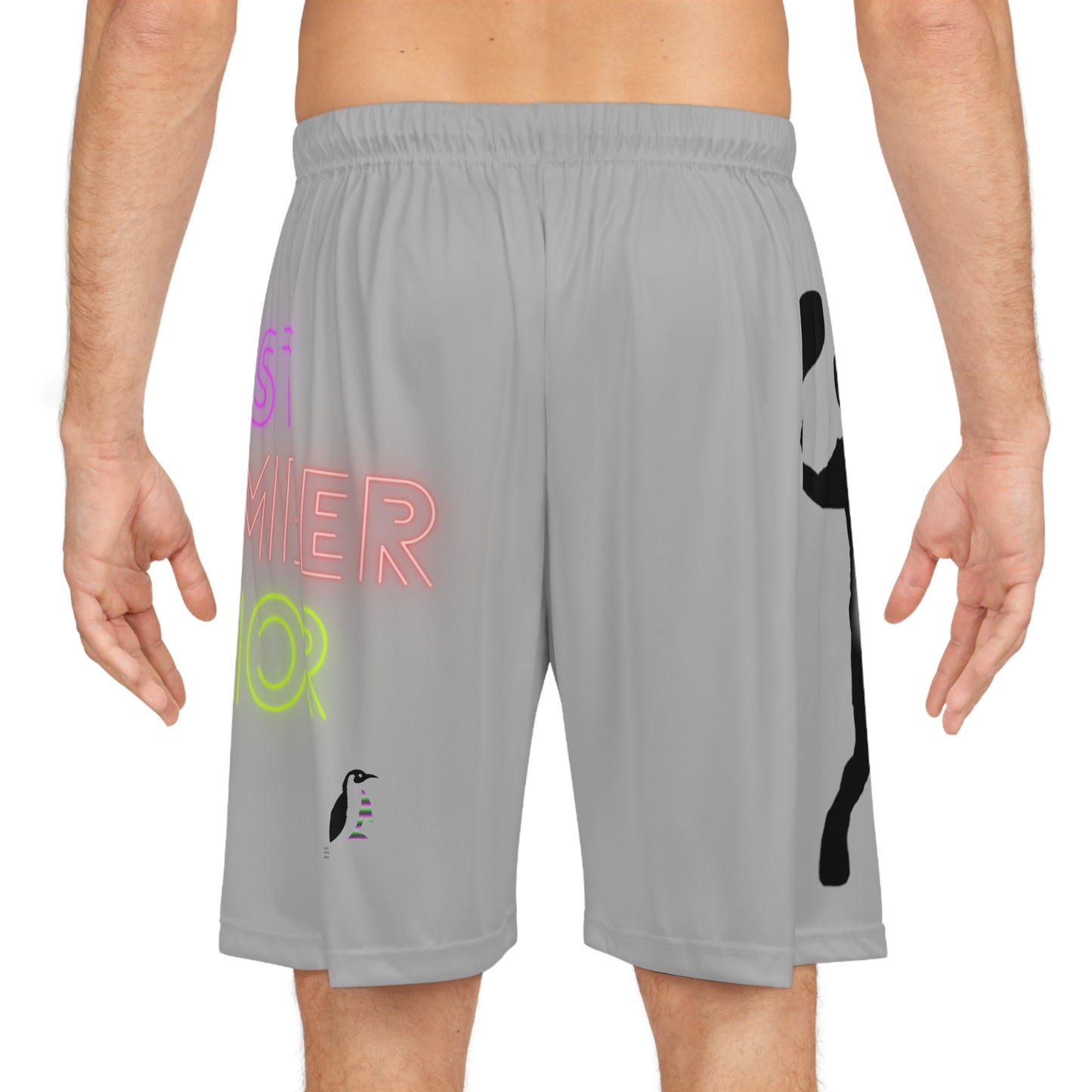 Basketball Shorts: Tennis Lite Grey